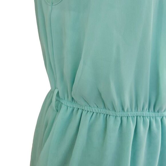 Forever 21 Women's Size Medium Mint Green Sleeveless Hi-Lo Dress - Picture 6 of 8